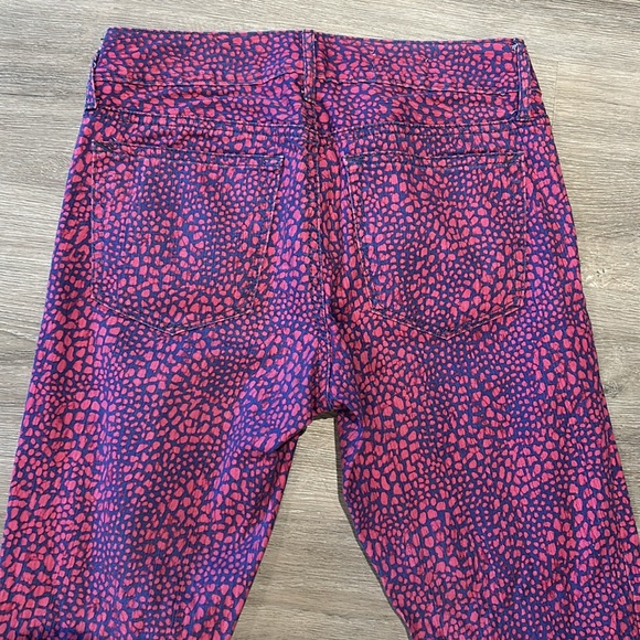 Gap 1969 Women’s “Always Skinny” Ankle Jeans - Blue/Red - Picture 6 of 7